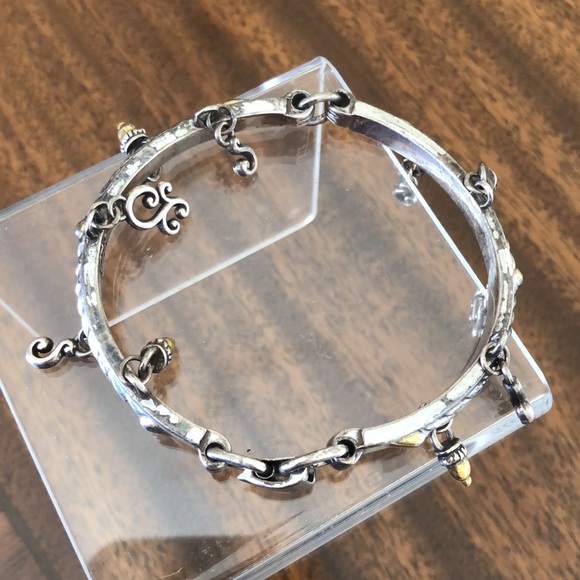 Brighton retired rare collector charm bangle bracelet - Picture 4 of 16